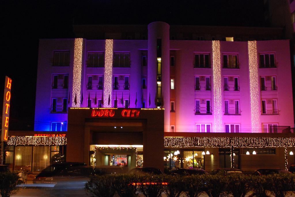 Hotel Doro City Тирана Екстер'єр фото